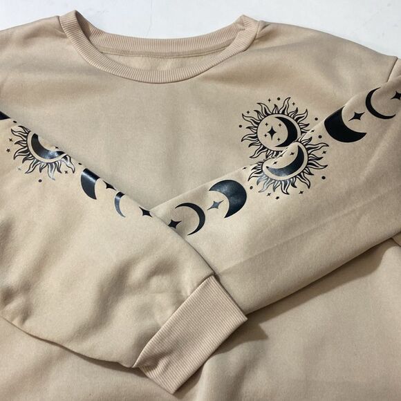 SHEIN SUN MOON STARS WOMEN SWEATER SIZE 2XL - Picture 2 of 9